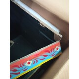 vidaXL Handgeschilderde Opbergbox Mangohout - 70% Korting!