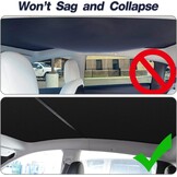 52% Korting: Tesla Model Y Zonnescherm Dakisolatie