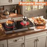 Cooksir Keramische Kookplaat 2 Zones - 30% Korting!