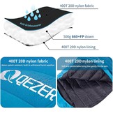 Lichte Donsslaapzak 820g 4-Seizoenen - 34% Korting