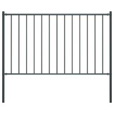 vidaXL Hekpaneel Staal Antraciet 1,7x1m - 34% Korting!