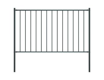 vidaXL Hekpaneel Staal Antraciet 1,7x1m - 34% Korting!