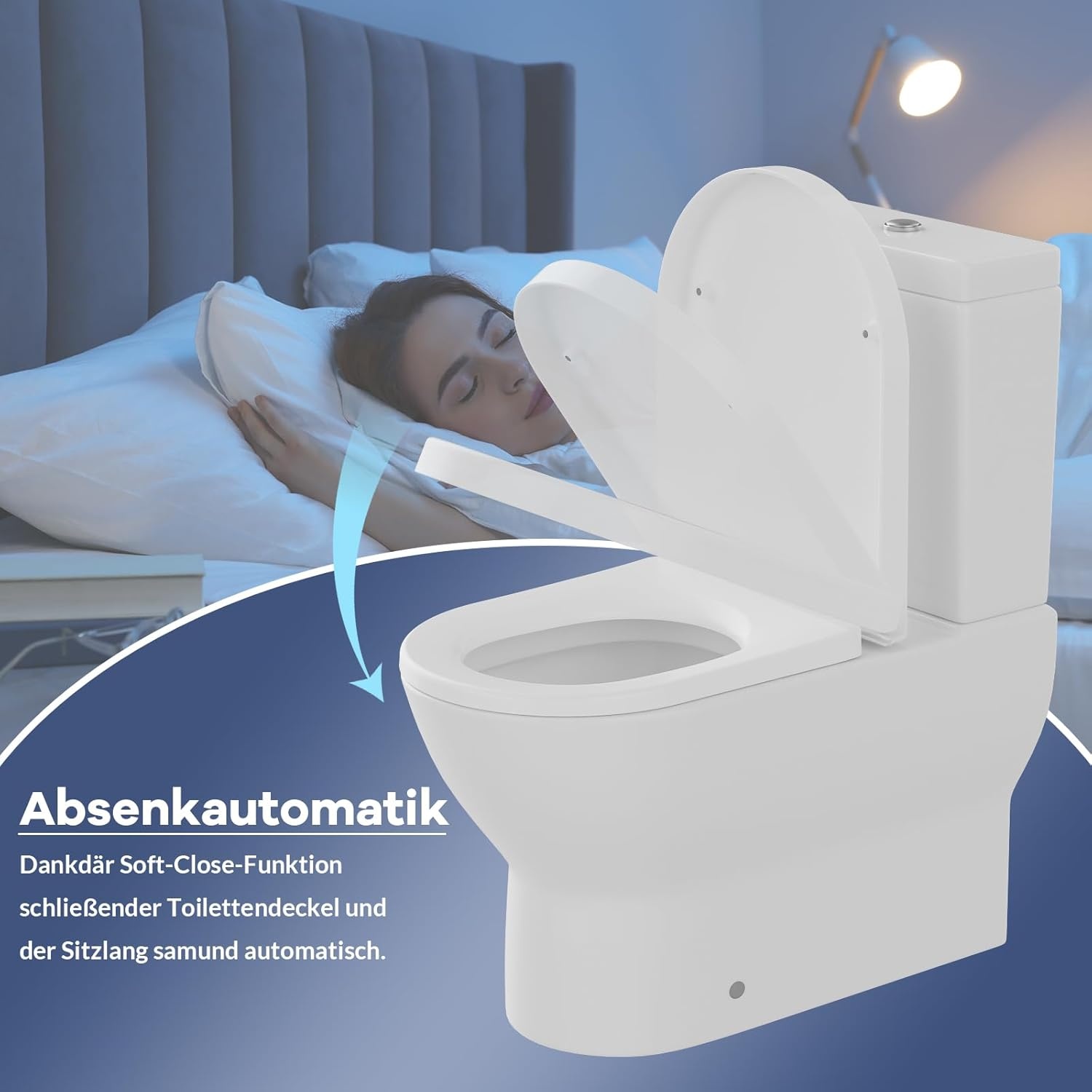 IDEALHOUSE D-vorm Toiletzitting Soft Close - 33% Korting