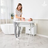 Opvouwbaar Babybad XXL met Onderstel & Thermometer (54% Korting)