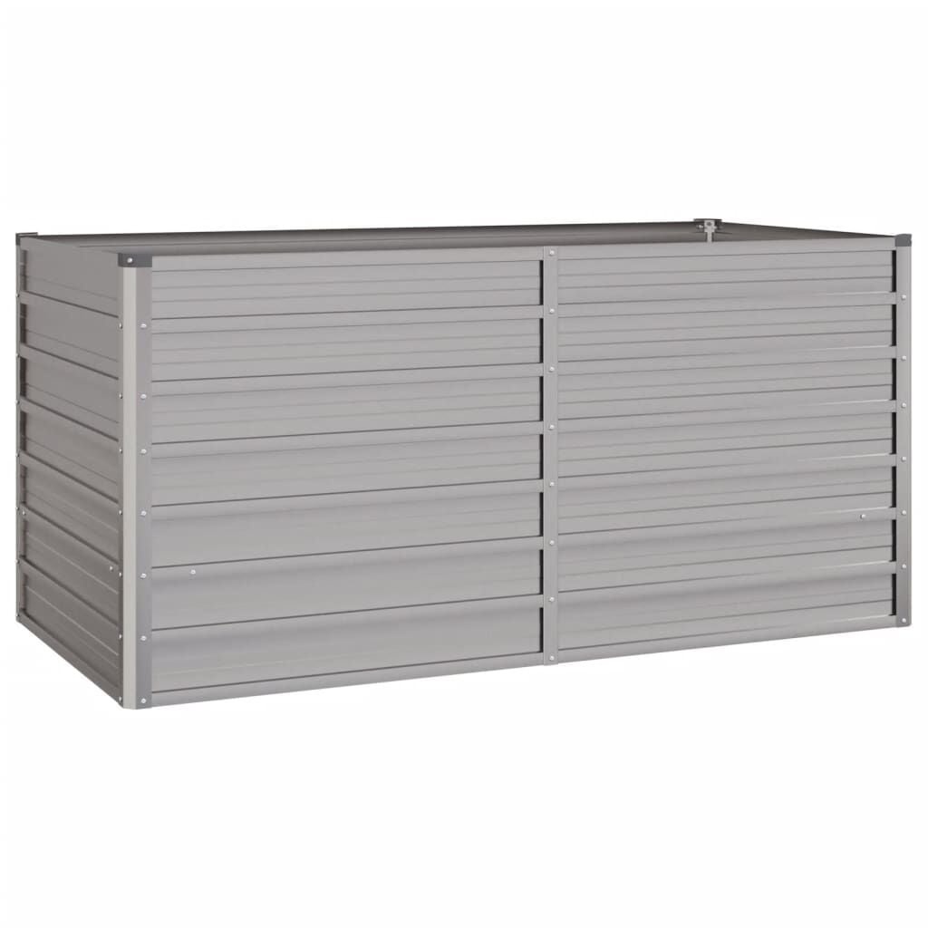 vidaXL Verhoogde Plantenbak 160x80x77cm Cortenstaal - 54% Korting