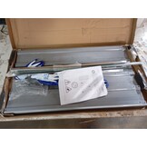 Verhoogde Plantenbak 240x80x77cm Grijs Gegalvaniseerd Staal - 54% Korting!