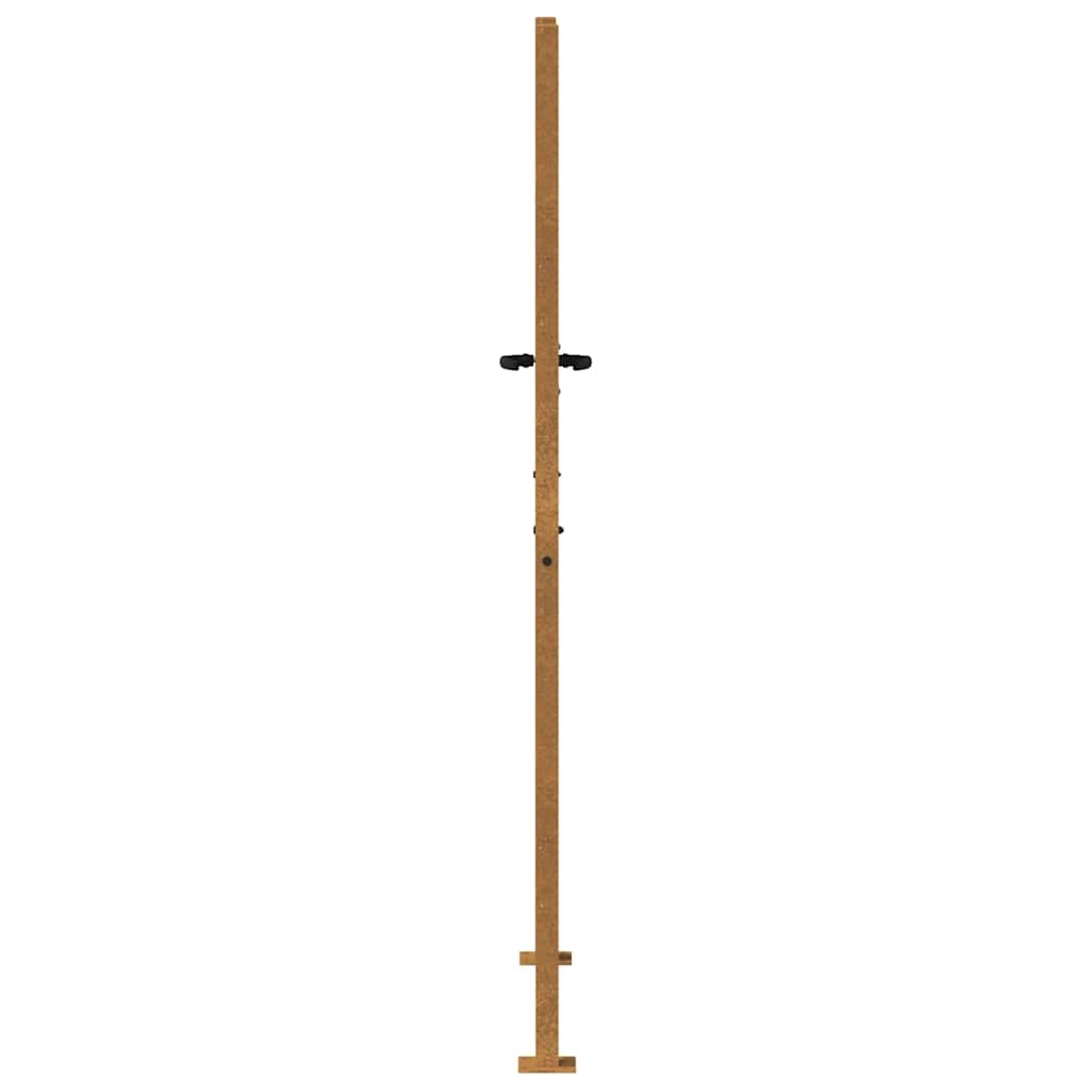 vidaXL Poort Cortenstaal 105x180cm - Grasontwerp (35% Korting)