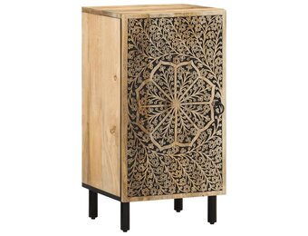 VidaXL Bijzetkast Massief Mangohout 40x33x75 cm - 59% Korting!