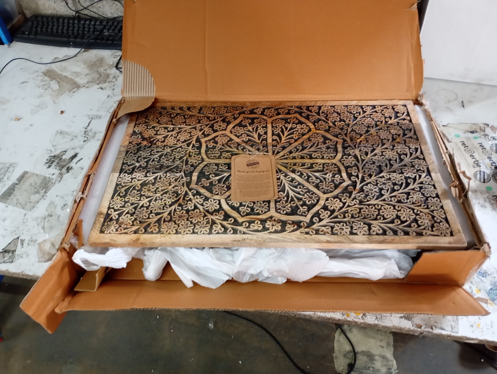 VidaXL Bijzetkast Massief Mangohout 40x33x75 cm - 59% Korting!