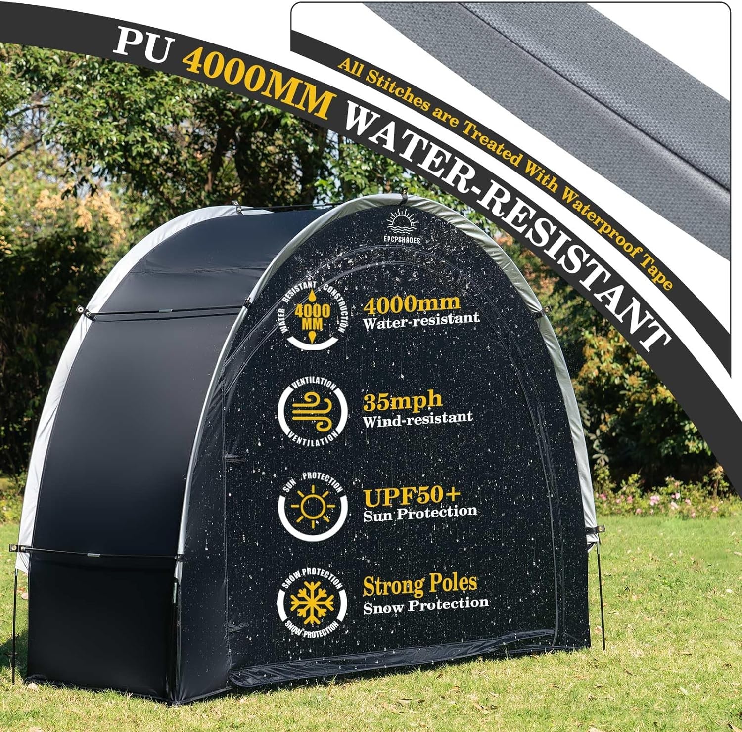Waterdichte Fietsenstalling Tent - 29% Korting!