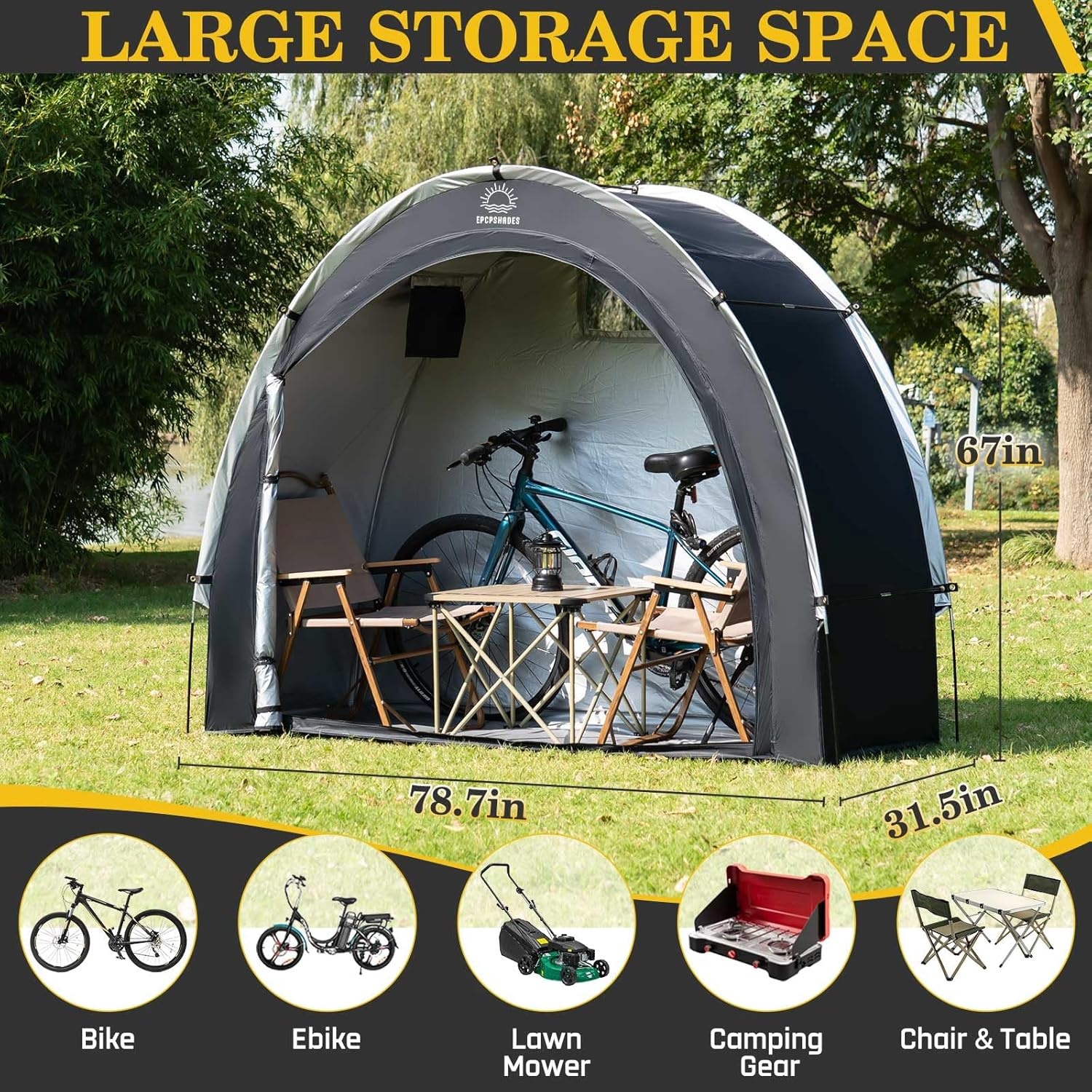 Waterdichte Fietsenstalling Tent - 29% Korting!