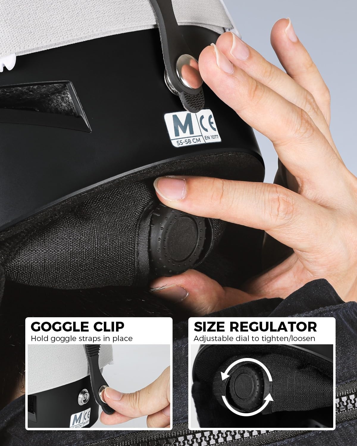 Skihelm Victgoal Heren/Dames (M/L) - Verstelbaar & Ademend - 29% Korting!