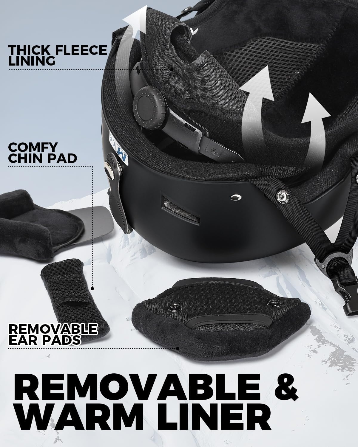 Skihelm Victgoal Heren/Dames (M/L) - Verstelbaar & Ademend - 29% Korting!