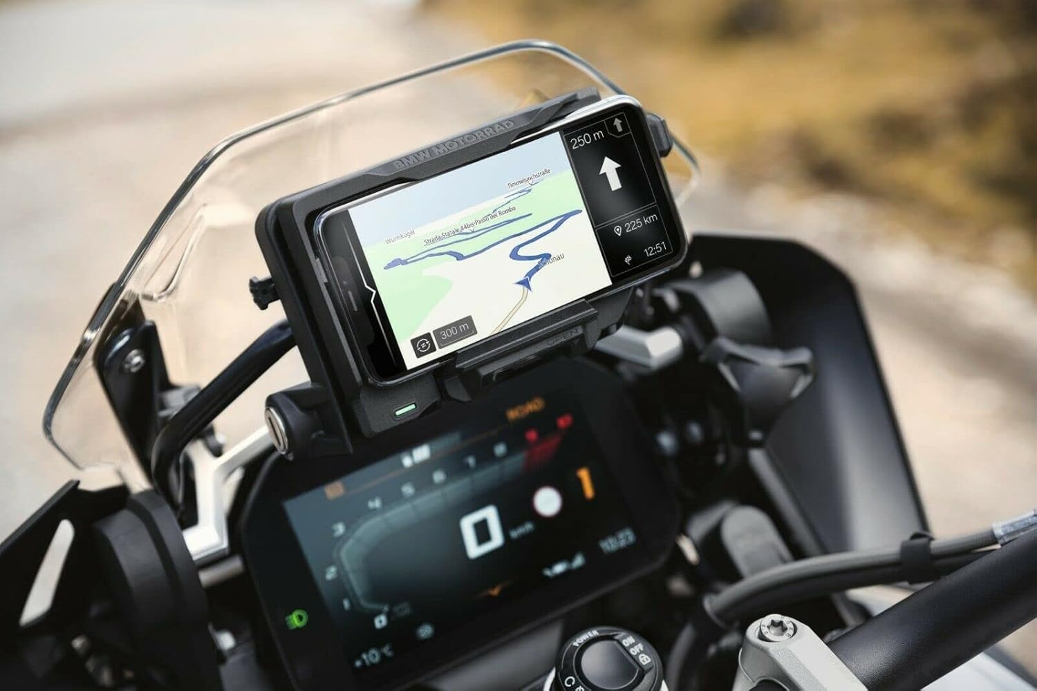 BMW Motorrad Connected Ride Telefoonhouder - 35% Korting!