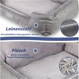 Happi N Pets Verwarmd Kattenbed - Grijs (33% Korting)