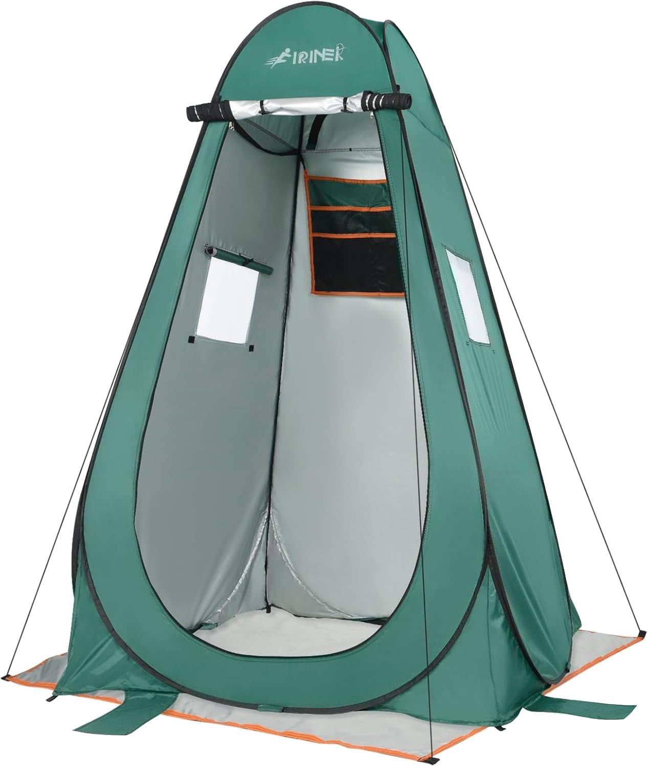 Pop-up douchetent, anti-uv voor buitenverandering, dressing, vissen, baden, opslag, camping, privacy-tent met venster, draagbare draagtas