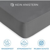 Matrashoes 90x200 cm - Waterdichte en Ademende Beschermhoes