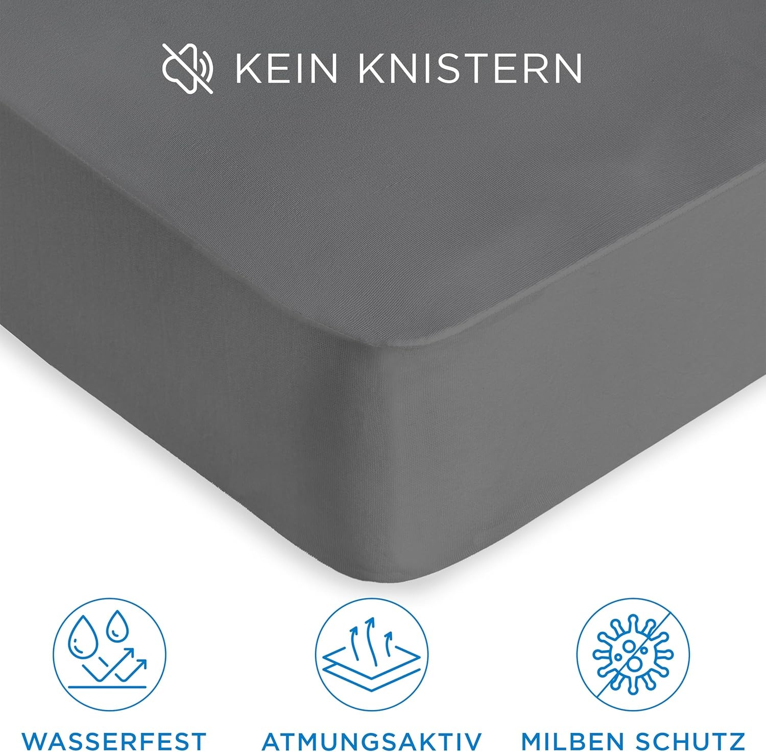 Matrashoes 90x200 cm - Waterdichte en Ademende Beschermhoes