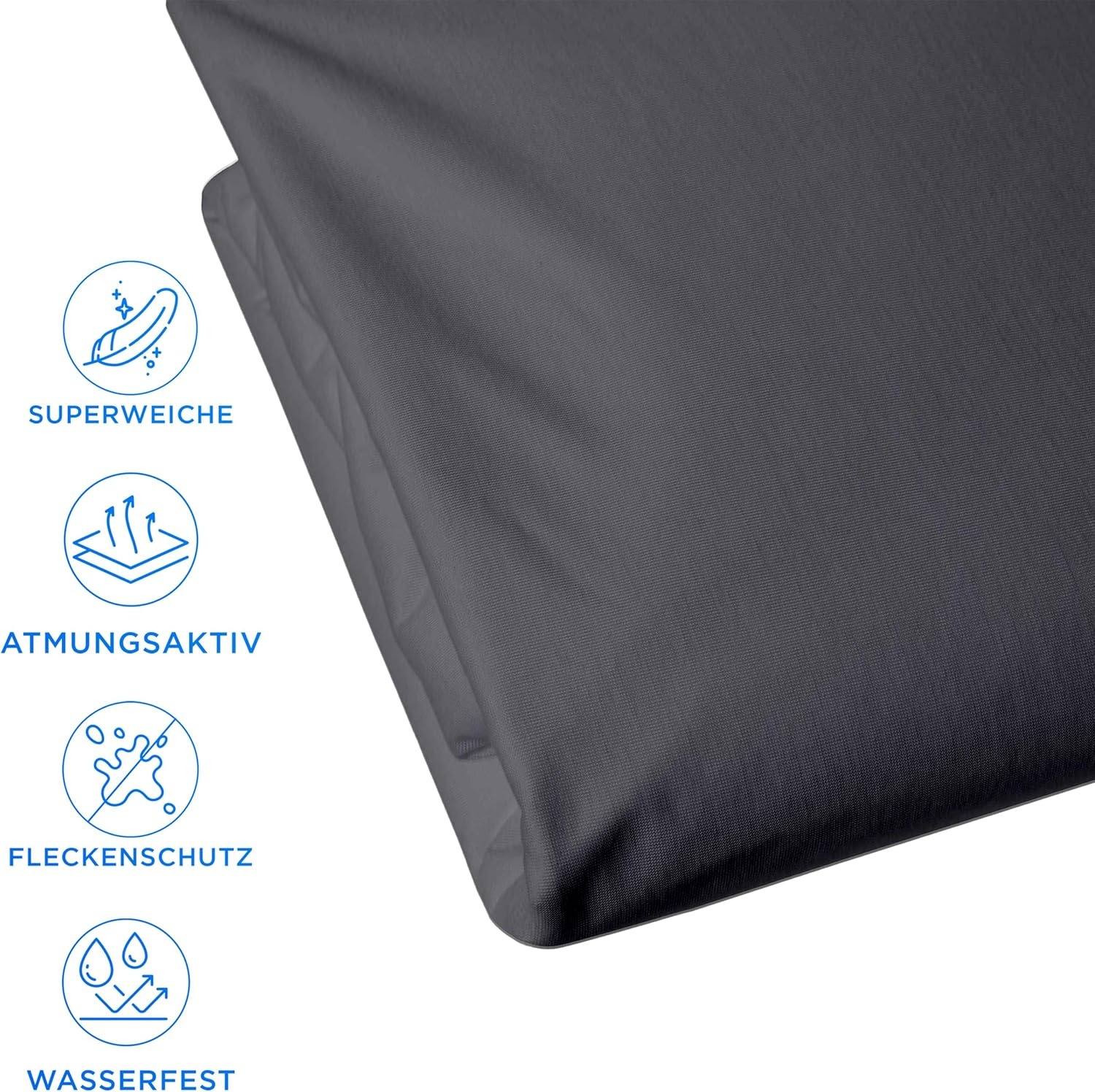 Matrashoes 90x200 cm - Waterdichte en Ademende Beschermhoes