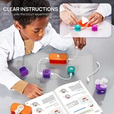 Science Can Elektronica Circuits Kit voor Kinderen met Bouwstenen, Elektronica Exploratie Kit met 80 Experimenten, Educatief STEM Speelgoed Wetenschap Kits voor 8 9 10 Jaar Oude Meisjes Jongens Gift
