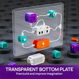 Science Can Elektronica Circuits Kit voor Kinderen met Bouwstenen, Elektronica Exploratie Kit met 80 Experimenten, Educatief STEM Speelgoed Wetenschap Kits voor 8 9 10 Jaar Oude Meisjes Jongens Gift