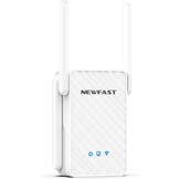 NEWFAST 3000 Mbps krachtige wifi-repeater voor thuis, WiFi6 WiFi Extender Dual Band 2,4 G/5 GHz met 4 x 5dBi antennes, Gigabit Ethernet-aansluiting, WPS-functie, ondersteunt repeatermodus/router/AP