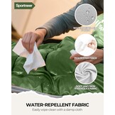 Sportneer Kampeerslaapzak voor Kinderen en Volwassenen, Waterdicht en Compact