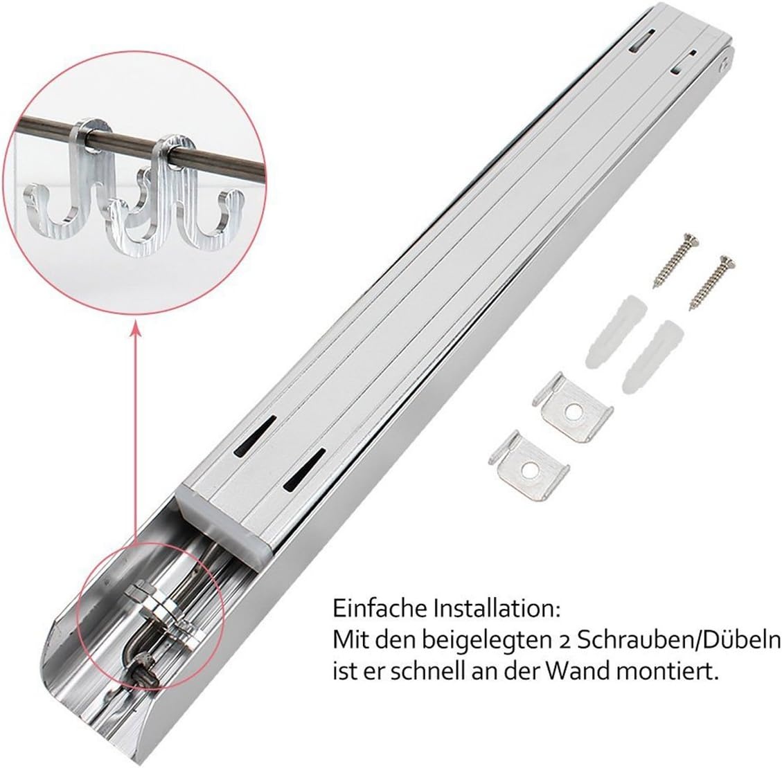LEBEXY XY Life Kledinghaken, inklapbaar, voor buiten, klaphaak, wasventilator, wandhaak, kledingrek, garderobehaken voor hoeken, balkon, wasdroger, B