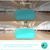 Opblaasbare Air Roll Air Barrel, gymnastiekmat met pomp, gymnastiekmat voor thuis, taekwondo, yoga, gym, fitness