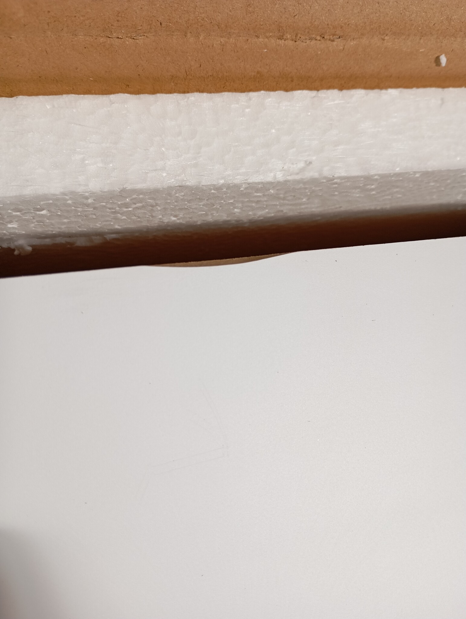 vidaXL Wandschap met lade 60x23,5x10 cm MDF wit