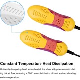 Elektrische schoendroger, draagbare schoenendroger, verwarmt en droogt schoenen, winterschoenen, schoendroger, draagbare schoenendroger, elektrische schoenwarmer met sokken, kraan