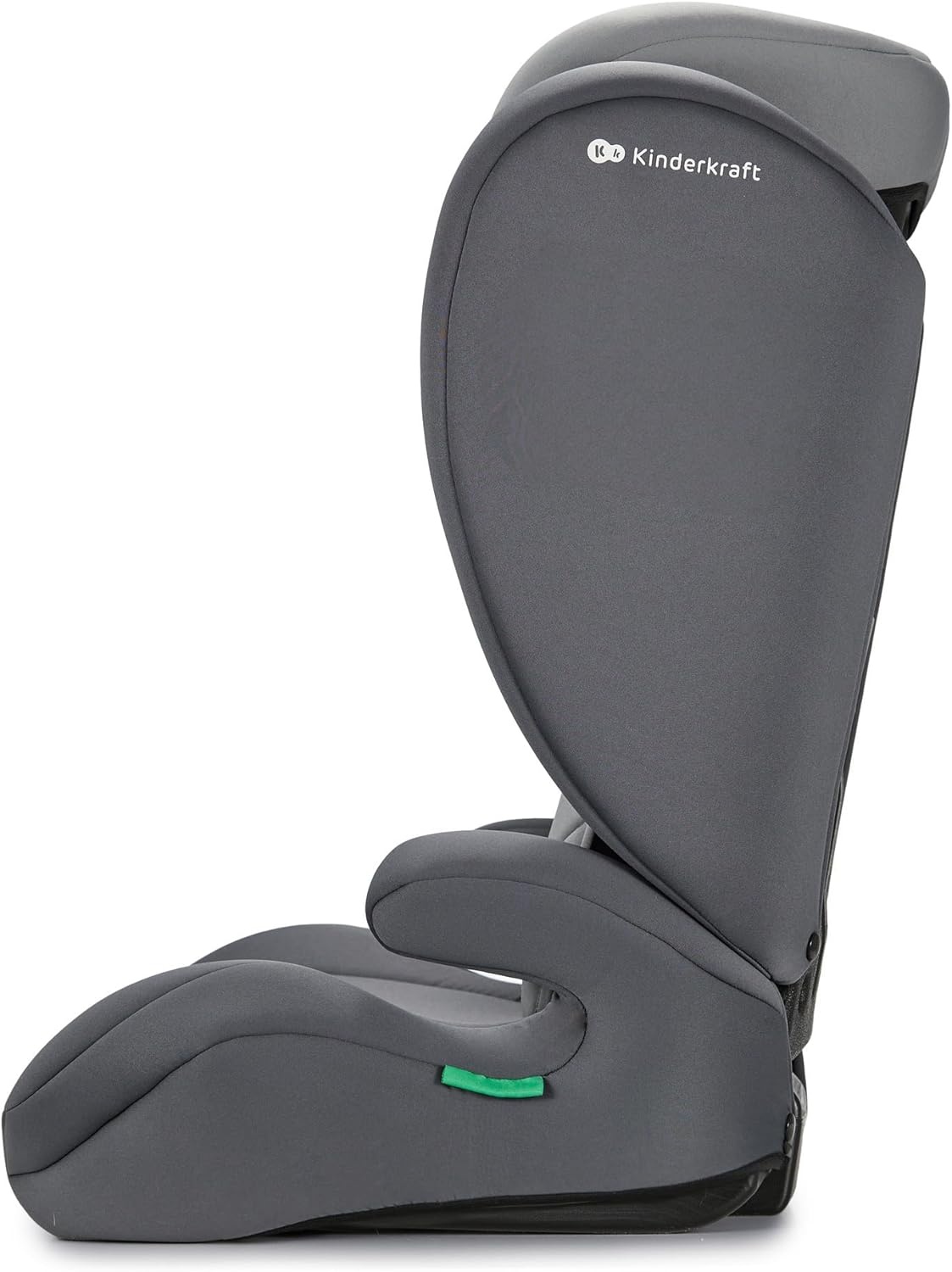 Kinderkraft I-SPARK Baby-autostoeltje i-Size Groep 2/3 100-150 cm, van 3,5 tot 12 jaar, 15 tot 36 kg, licht (4,5 kg), 3-puntsgordel, Zijbescherming, Grijs