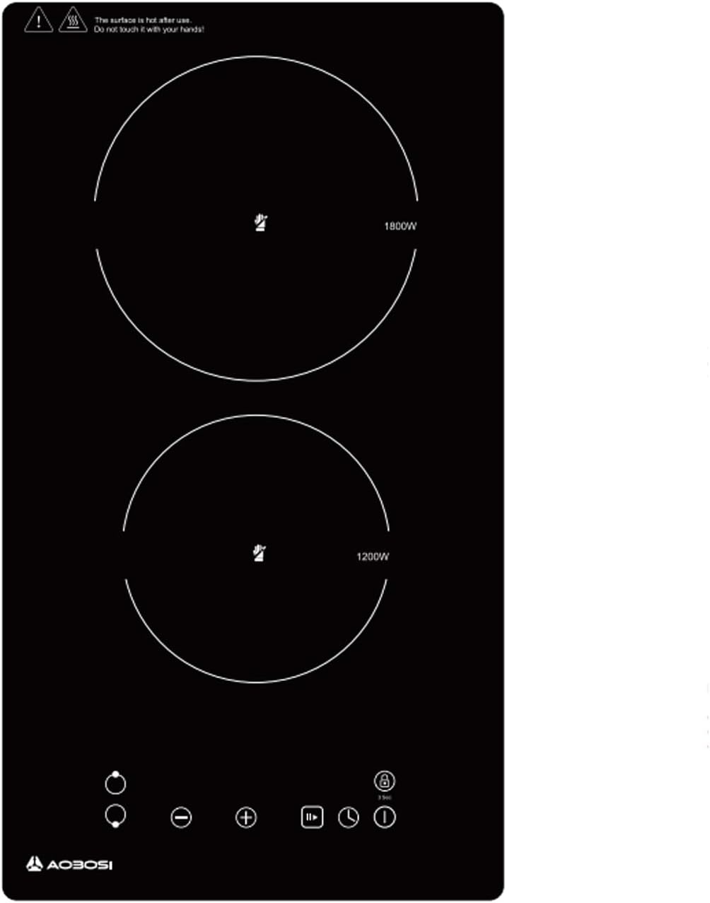 Keramische Kookplaat 2 Platen Domino - 34% Korting!