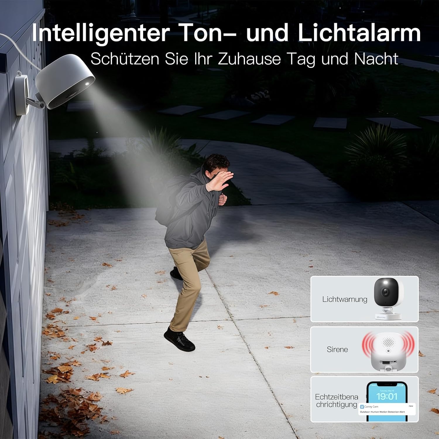 Beveiligingscamera Buiten Wifi 2,5K 4MP met Kleur Nachtzicht - 28% Korting