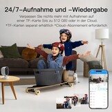 Beveiligingscamera Buiten Wifi 2,5K 4MP met Kleur Nachtzicht - 28% Korting