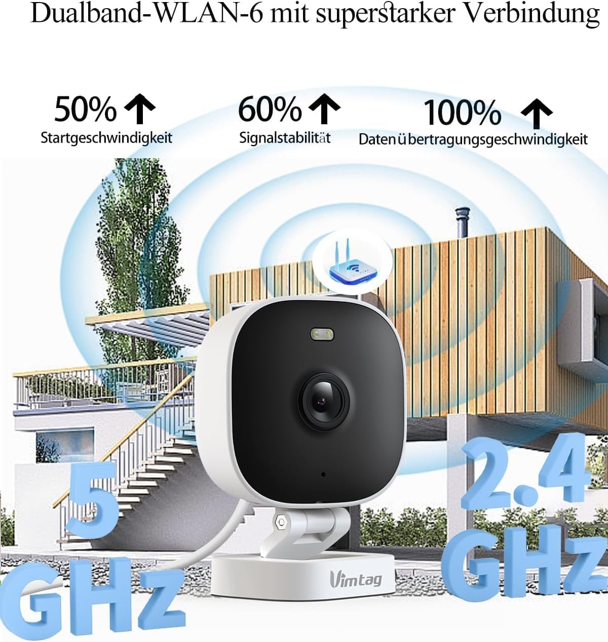 Beveiligingscamera Buiten Wifi 2,5K 4MP met Kleur Nachtzicht - 28% Korting