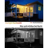 Beveiligingscamera Buiten Wifi 2,5K 4MP met Kleur Nachtzicht - 28% Korting