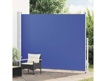 vidaXL Uittrekbaar Tuinscherm 220x300 cm Blauw - 34% Korting!