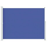 vidaXL Uittrekbaar Tuinscherm 220x300 cm Blauw - 34% Korting!