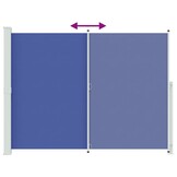 vidaXL Uittrekbaar Tuinscherm 220x300 cm Blauw - 34% Korting!