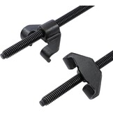 Veerspannerset 370mm Zwart (32% Korting!)