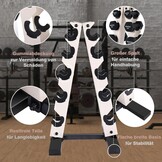 A-Frame Halterrek - 5 Niveaus Staal - 34% Korting