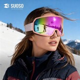 Skibril/Snowboardbril met 28% korting - Brildragers & Helm Compatibel
