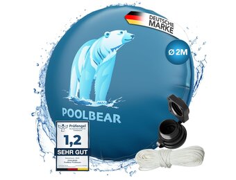 XXL Zwembadafdekking 2m - 54% Korting!