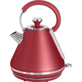 Rode Metalen Waterkoker 1.7L - 55% Korting