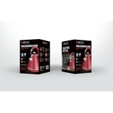 Rode Metalen Waterkoker 1.7L - 55% Korting