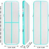 AirTrack Gymnastiekmat 4m | 30% Korting | Opblaasbaar & Complete Set