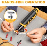 Mini-heteluchtpistool 350W - 2 temp., 28% KORTING!