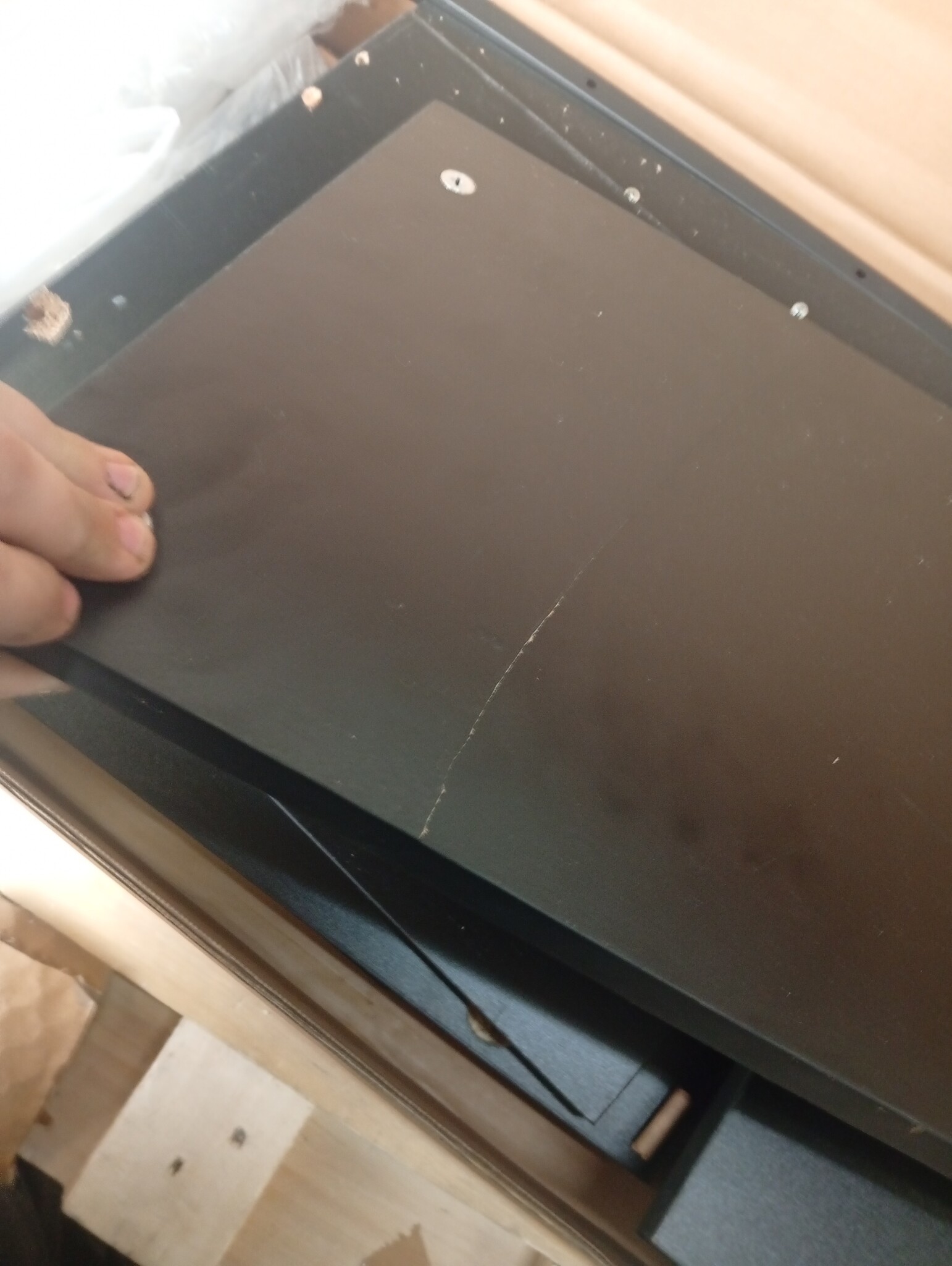 vidaXL Wastafelkast Zwart Bewerkt Hout - 73% Korting!