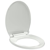 VidaXL Toiletbril Soft-Close Ovaal Wit - 56% Korting!